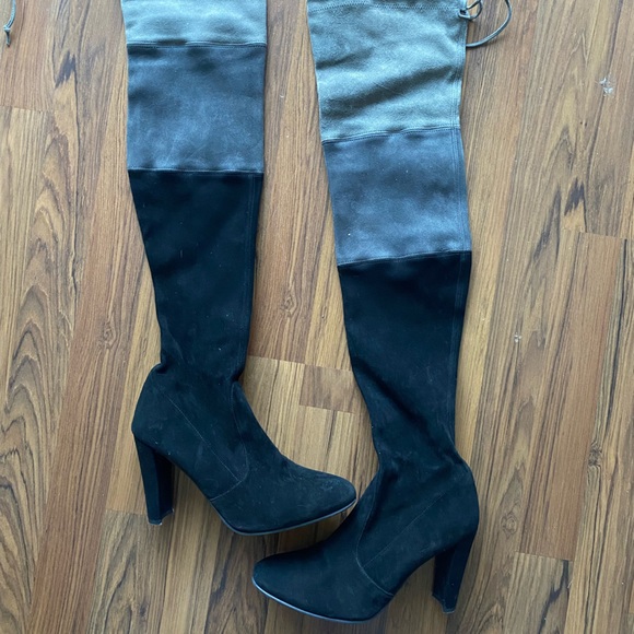 Stuart Weitzman Over the knee suede boots - Picture 3 of 7